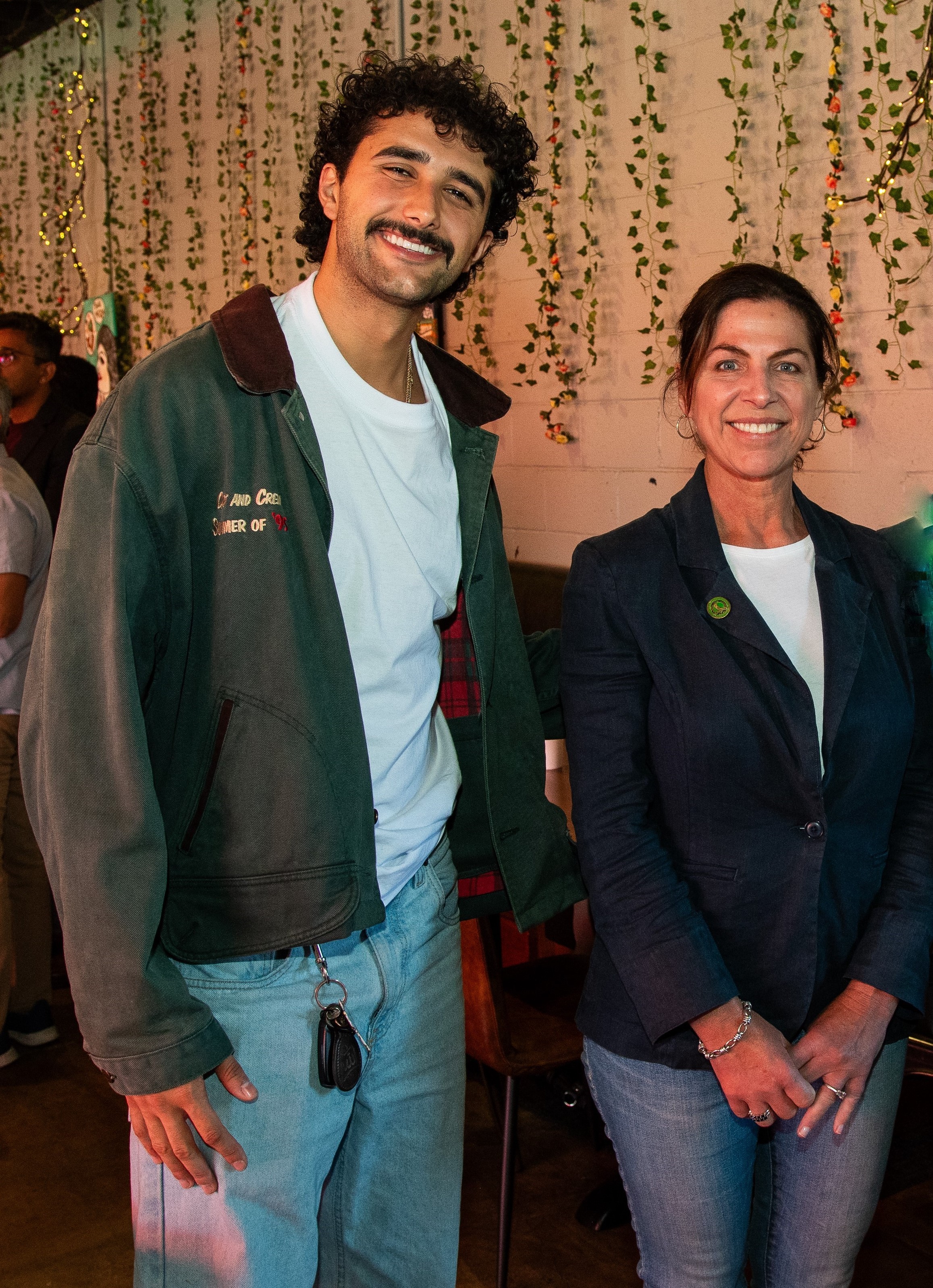 Pictured Left to Right: Assemblymember Diane Papan and Jordan Makableh