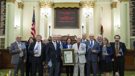 Group Photo of Asm. Papan and guests ACR35 Greek Independence Day in Session